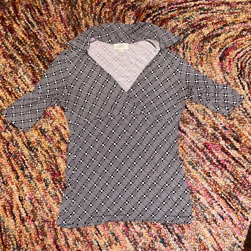 3/4 sleeve blouse